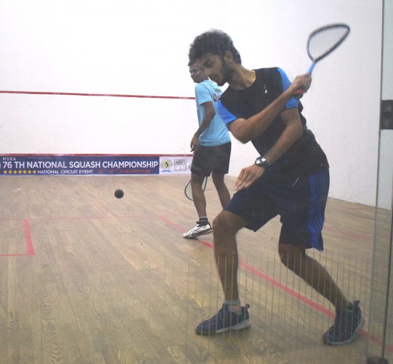 एमएसआरए 76व्या वरिष्ठ राष्ट्रीय स्क्वॅश 2019 अजिंक्यपद स्पर्धेत सीएच ऐश्वर्य सिंग, वीर चॊत्रानी , रवी दिक्षित यांचा मुख्य फेरीत प्रवेश