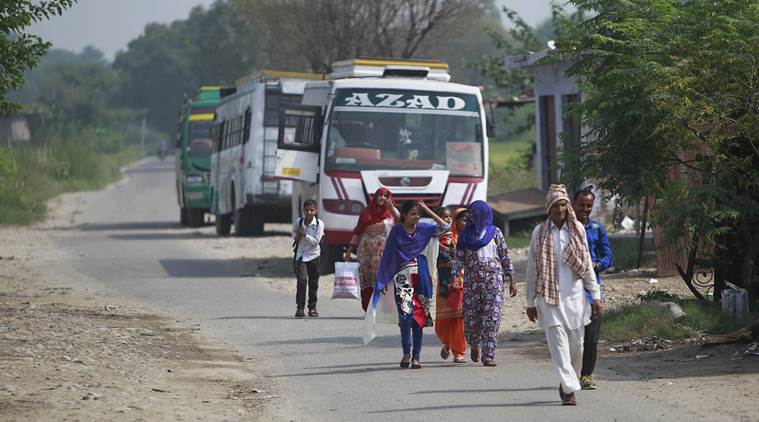 जम्मू आणि काश्मीरमधे आंतरराष्ट्रीय सीमे लगत राहणाऱ्या नागरीकांना आरक्षण