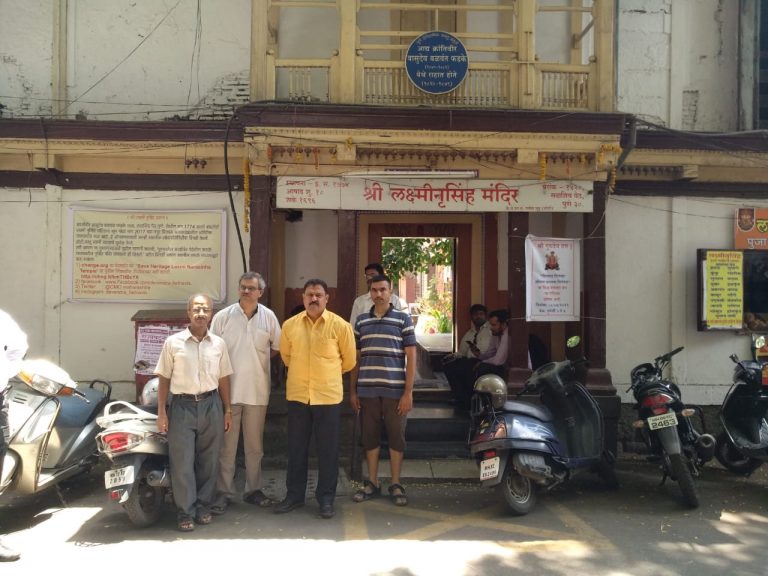 ऐतिहासिक पार्श्वभूमी असलेल्या नृसिंह मंदिराचे जतन व्हावे -अरविंद शिंदे