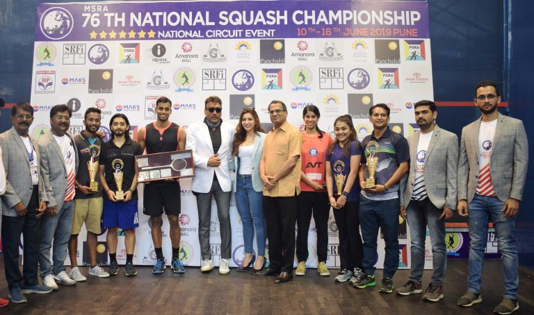 एमएसआरए 76व्या वरिष्ठ राष्ट्रीय स्क्वॅश 2019 अजिंक्यपद स्पर्धेत जोश्ना चिनप्पाला विक्रमी 17वे विजेतेपद