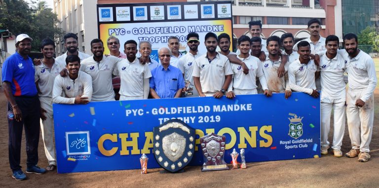 व्हेरॉक वेंगसरकर क्रिकेट अकादमी संघाला विजेतेपद -ओम भोसलेची धडाकेबाज शतकी खेळी;