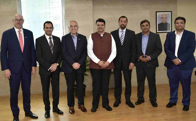 संगणक क्षेत्रातील ‘एचपी’च्या शिष्टमंडळाने घेतली मुख्यमंत्री देवेंद्र फडणवीस यांची भेट