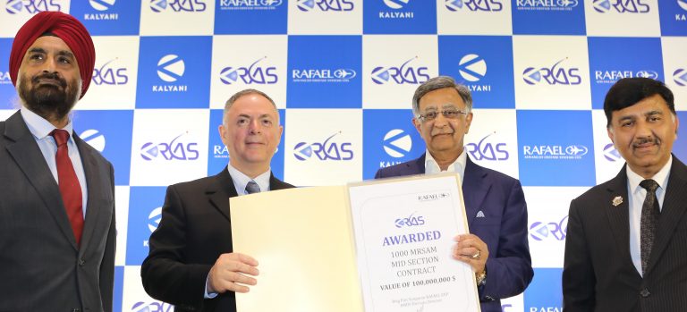 राफाएलतर्फे केआरएएसला 100 दशलक्ष डॉलर्सचे कंत्राट