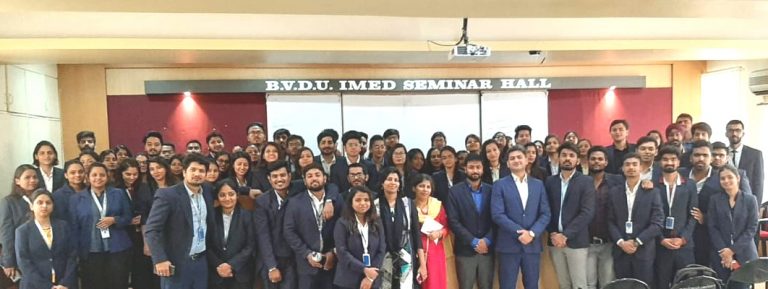 भारती  विद्यापीठ आयएमईडी मध्ये  ‘आंत्रप्रुनरशिप स्किल डेव्हेलपमेंट प्रोग्रॅम ‘