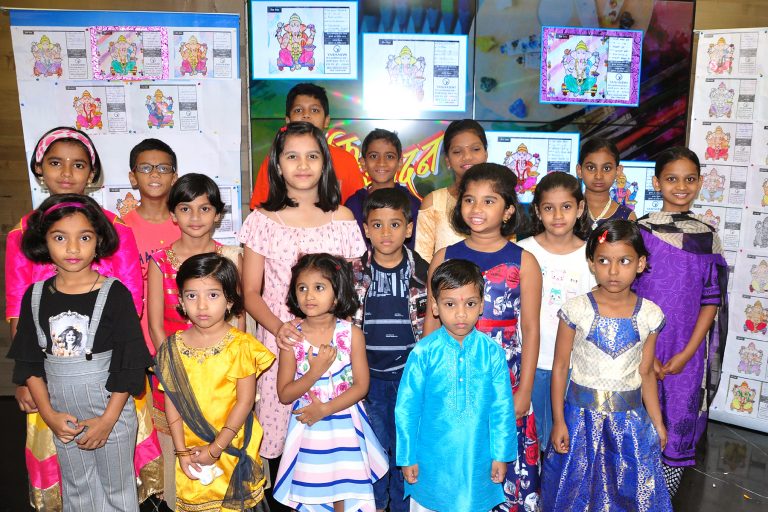 ‘यशस्वी’ संस्थेच्यावतीने आयोजित  चित्र रंगवा  स्पर्धा  उत्साहात संपन्न.