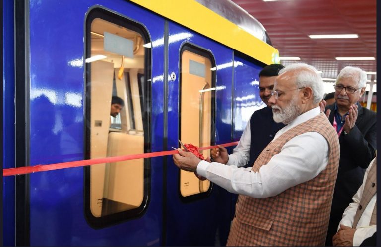 मेट्रो 10, 11, 12 या मार्गांचे आणि मेट्रो भवनाचे पंतप्रधानांच्या हस्ते भूमीपूजन