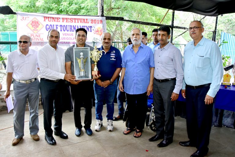 पुणे फेस्टिव्हल गोल्फ स्पर्धेत  कार्तिक कृष्णराज विजयी.