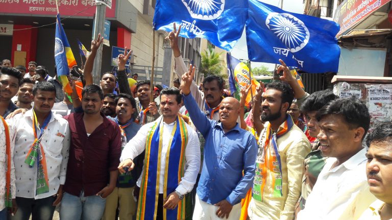 हडपसर:वंचित चे उमेदवार घनश्याम हाक्के यांच्या  प्रचाराचा शुभारंभ