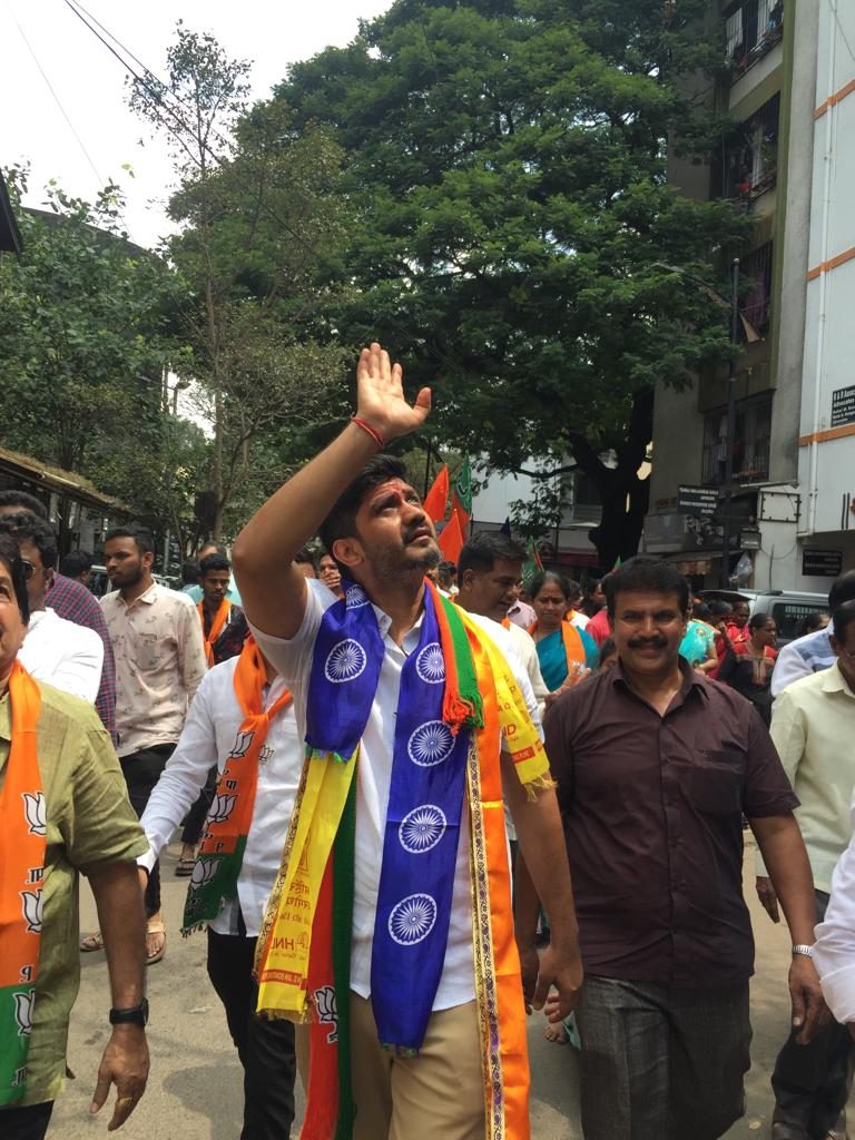 सिद्धार्थ शिरोळे यांच्या प्रचारात शिवसैनिकांचा लक्षणीय सहभाग