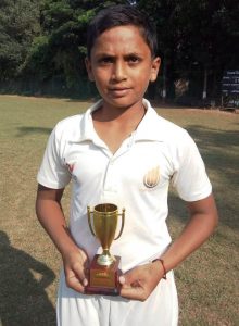 एचकेसी 14 वर्षाखालील करंडक क्रिकेट स्पर्धेत एजीपी ग्रुप संघाचा उपांत्यपुर्व फेरीत प्रवेश