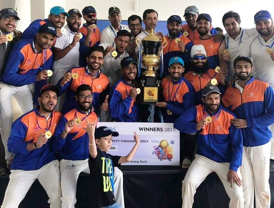 इन्फोसिस आंतर आयटी टी-२० क्रिकेट करंडक स्पर्धेत  टीसीएस  संघाला विजेतेपद