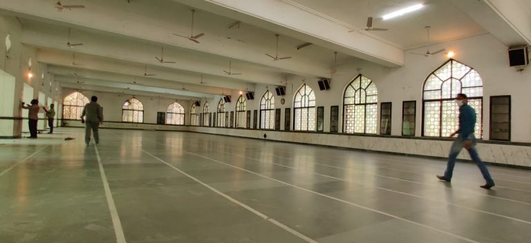 क्वारंटाईनसाठी आझम कॅम्पस मशीद इमारतीमधील संपूर्ण मजला उपलब्ध