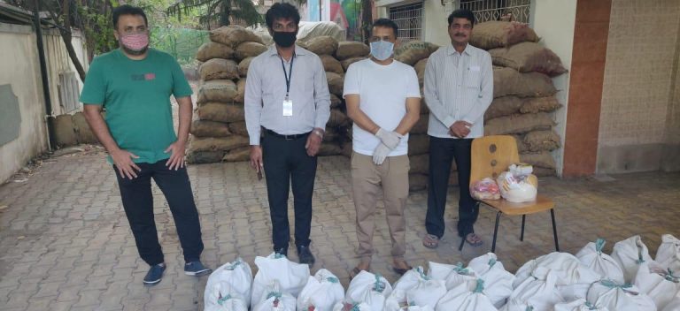 कॅटॅलिस्ट फाउंडेशनमार्फत 1000 गरजूंना शिधा वाटप