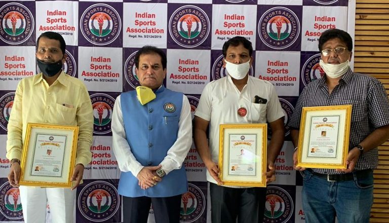 कोरोना योद्ध्यांचा ‘आयएसए’तर्फे सन्मान