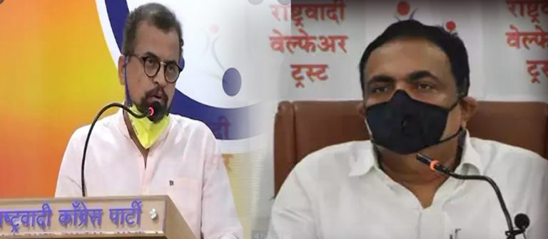 शरद पोंक्षे यांचा राष्ट्रवादीशी कोणताही संबंध नाही, जयंत पाटलांचे स्पष्टीकरण