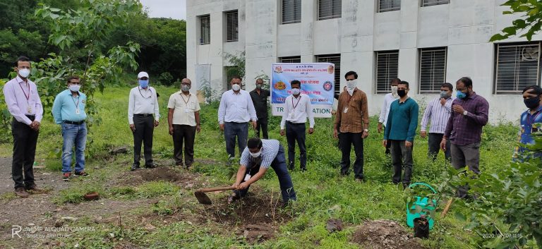 अनंतराव पवार अभियांत्रिकी महाविद्यालयामध्ये वृक्षारोपण