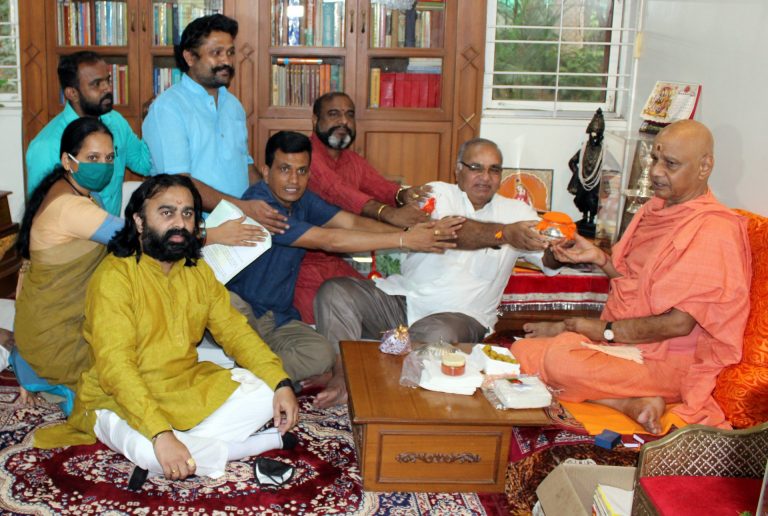 श्रीराम मंदिरासाठी श्रीक्षेत्र वढूची पवित्र मृदा