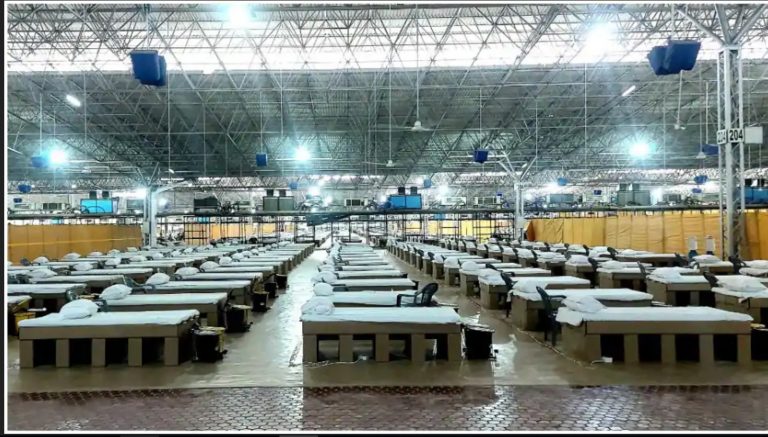 दिल्लीमध्ये जगातील सर्वात मोठे 10 हजार बेडचे कोव्हिड केअर सेंटर