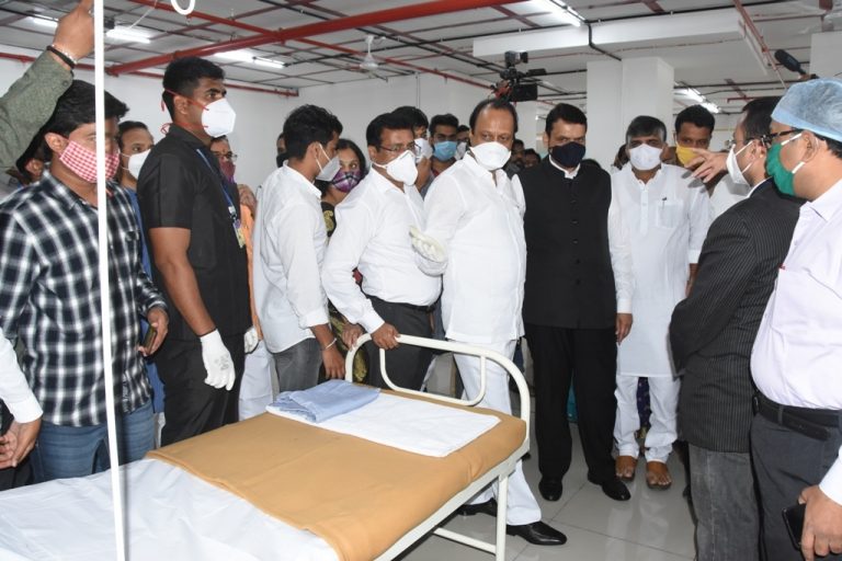 कुठल्याही प्रकारे बेडची कमतरता भासणार नाही -उपमुख्यमंत्री अजित पवार