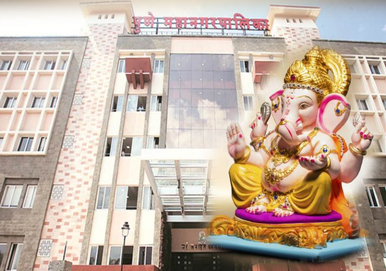 रस्त्यावर,पदपथावर गणेशमूर्तीची विक्रीस परवानगी नाही -महापौर कार्यालयाचा आदेश
