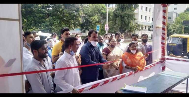 राष्ट्रवादी काँग्रेसच्या कोरोना सहाय्यता कक्षाचे राज्यमंत्री दत्ता भरणे यांच्या हस्ते उदघाटन