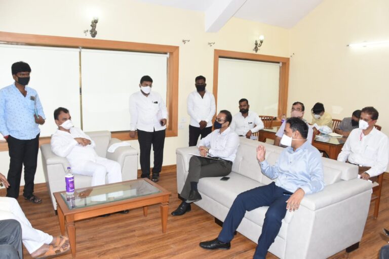 कोरोनाचा संसर्ग रोखण्यासाठी सर्व यंत्रणांमधील समन्वय महत्वाचा –	राज्यमंत्री दतात्रय भरणे