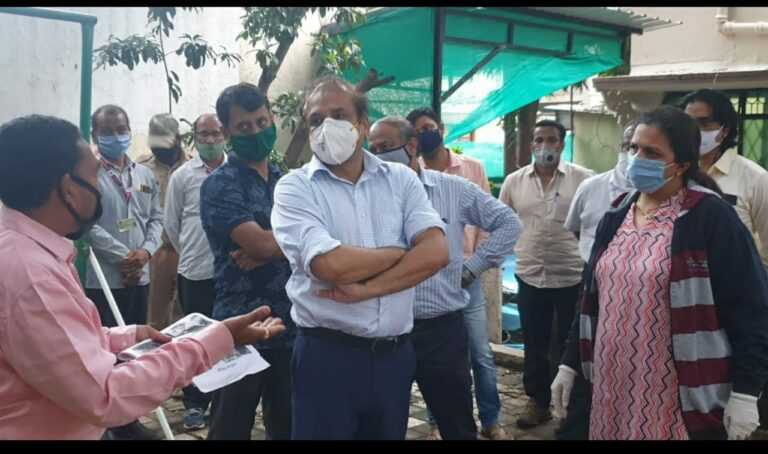 महापालिका आयुक्तांनी केली आंबील ओढ्याची पाहणी