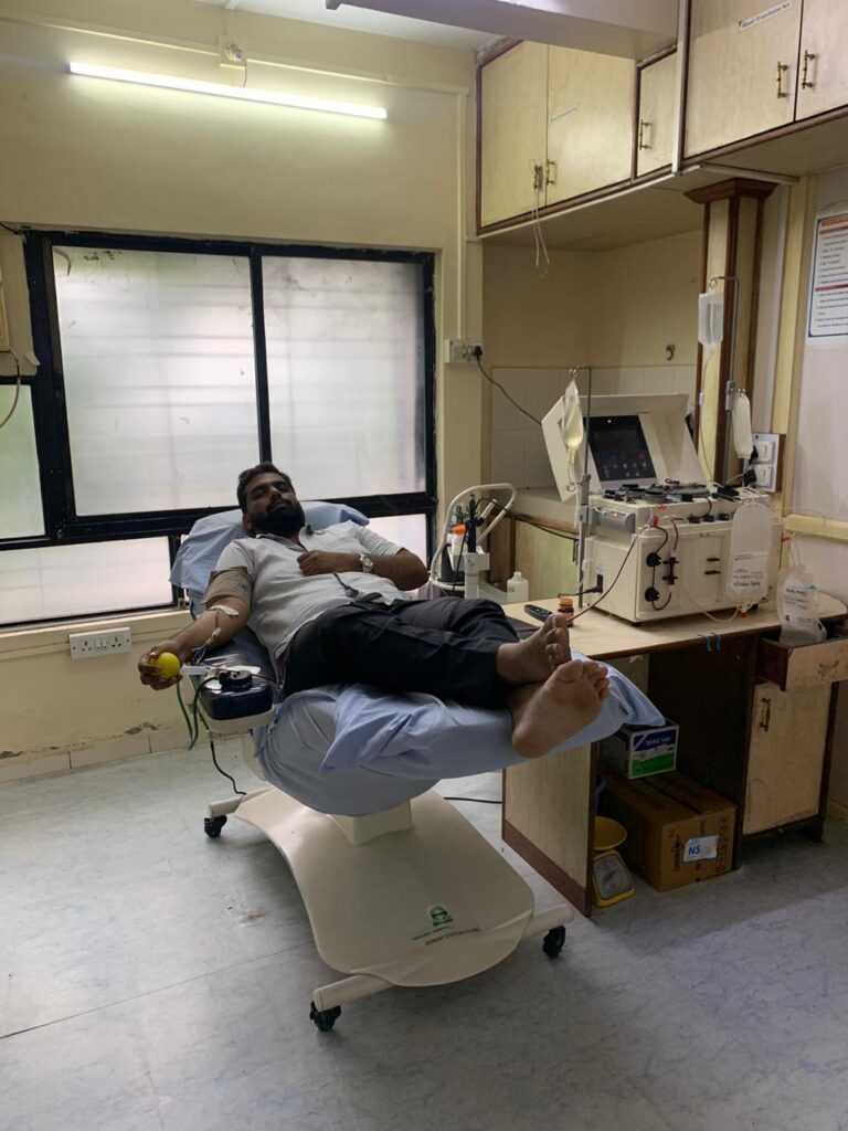 पंतप्रधान नरेंद्र मोदी यांच्या वाढदिवसानिमित्त कोथरुड मध्ये ७० प्लाझ्मा दान