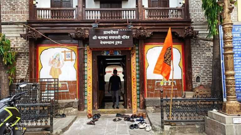 मनसेने उघडले कसबा गणपतीचे मंदिर: मनसे आक्रमक पवित्र्यात …
