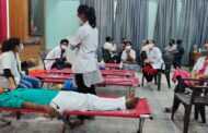 वुमेन्स इंडियन चेंबर ऑफ कॉमर्स,गांधी भवन,युक्रांद आयोजित रक्तसंकलन शिबिरास प्रतिसाद