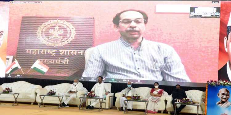 महात्मा गांधींची ग्रामराज्याची संकल्पना प्रत्यक्षात उतरविणे महत्त्वाचे – मुख्यमंत्री उद्धव ठाकरे