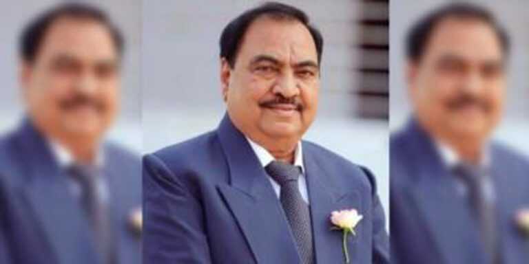राष्ट्रवादीचे नेते आणि माजी मंत्री एकनाथ खडसेंचा कोरोना रिपोर्ट पॉझिटिव्ह