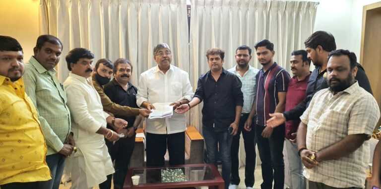 ग्रामीण भागातील दस्त नोंदणी बंदी संदर्भात भाजपचे महसूल सचिवांकडे गाऱ्हाणी