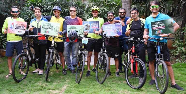 तंदुरुस्ती आणि शांततेचा संदेश देण्यासाठी अकरा मित्र निघाले पुणे ते गोवा सायकल प्रवासाला