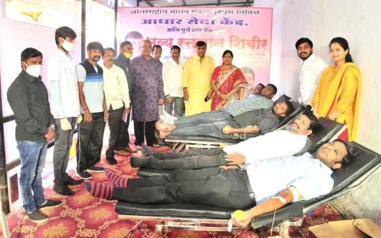 रक्तदानाच्या निमित्ताने राष्ट्रीय एकात्मतेचे दर्शन – हेमंत बागुल