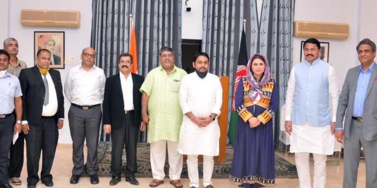 विधानसभेचे अध्यक्ष नाना पटोले यांनी घेतली अफगाणिस्तानच्या महावाणिज्यदूत झाकिया वर्दक यांची भेट