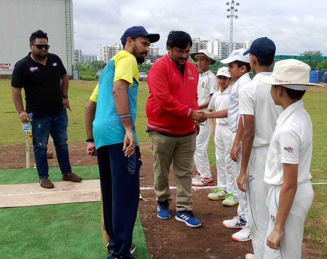 मान्सून प्रीमियर लीग 13 वर्षाखालील क्रिकेट स्पर्धेत मुंबईच्या क्रिकेट मंत्राज् संघाची विजयी सलामी