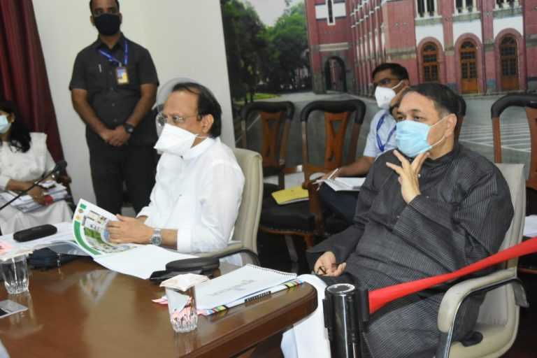 उपमुख्यमंत्री अजित पवार यांच्याकडून मंचर पोलीस ठाण्यासह खेड तालुक्यातील विकास कामांचा आढावा