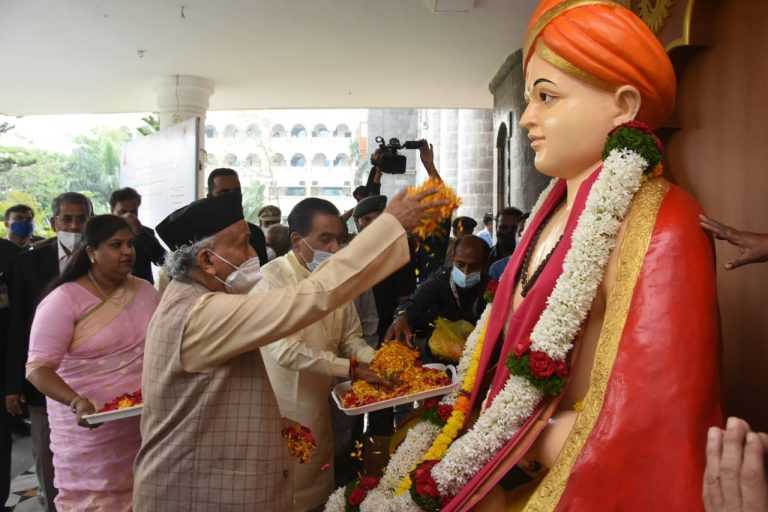 भक्ती, ज्ञान आणि कर्माच्या साहाय्याने चारित्र्यसंपन्न समाज घडवा-राज्यपाल भगत सिंह कोश्यारी