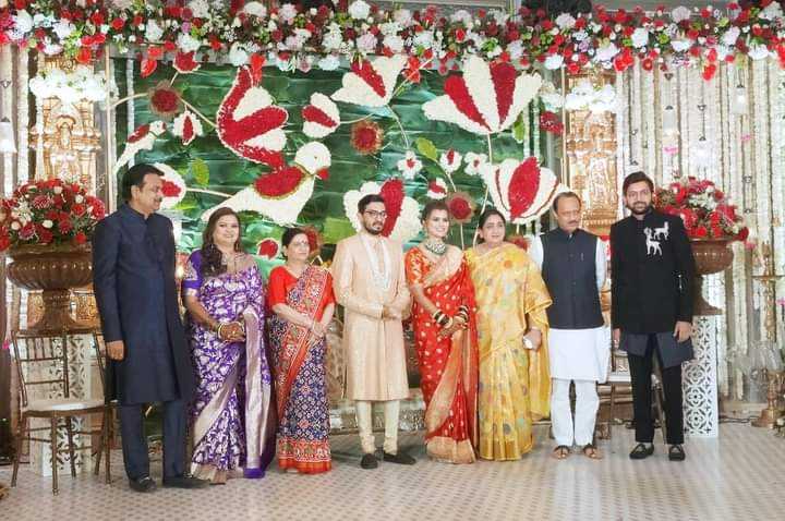 हर्षवर्धन पाटलांची लेक अंकिता झाली ठाकरे घराण्याची सून