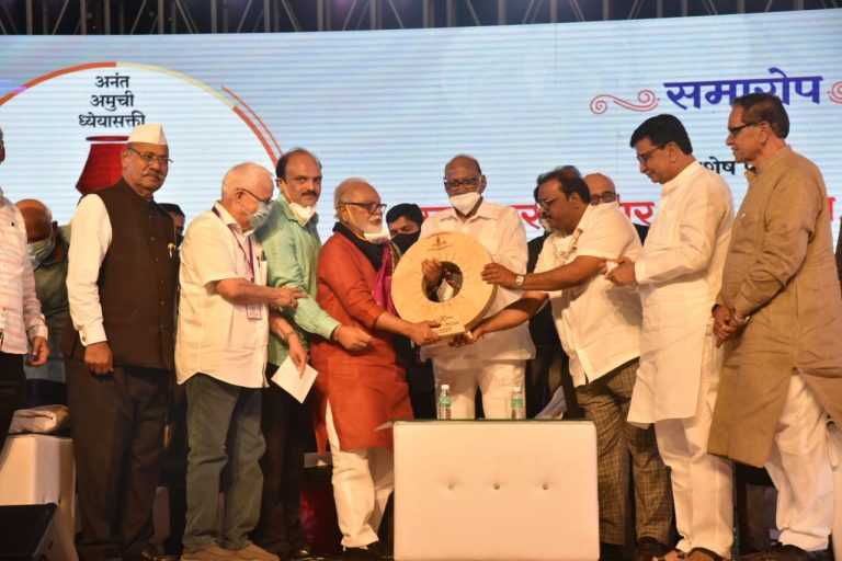 मराठी भाषेच्या संवर्धनासाठी आवश्यक ते प्रयत्न करू – खासदार शरद पवार