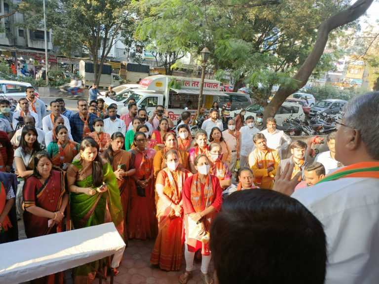 आगामी पुणे महापालिका निवडणुकीत भाजपा किमान १२० जागी विजयी होणार!-भाजपा प्रदेशाध्यक्ष आ. चंद्रकांतदादा पाटील