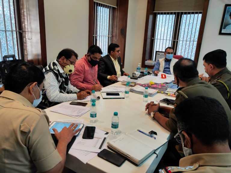 कोरेगाव भिमा विजयस्तंभ अभिवादन कार्यक्रमाच्या पुर्वतयारीस वेग समाज कल्याण आयुक्तांनी घेतला आढावा