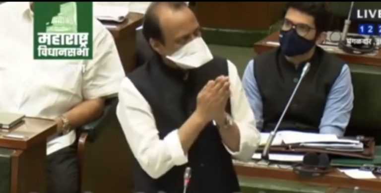कुत्र्या मांजराचे आवाज काढण्यासाठी जनतेने निवडून पाठविलेले नाही याचे भान ठेवा -अजितदादांनी सुनावले