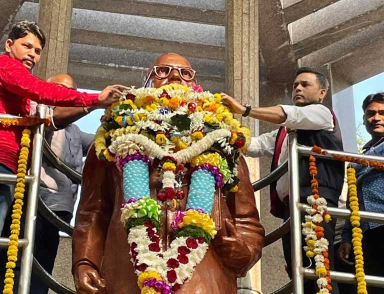 डॉ. आंबेडकरांच्या स्मारकाची व विचारांची उपेक्षा ठाकरे सरकारने थांबवावी- भाजपाचे सुनील माने यांचे आवाहन