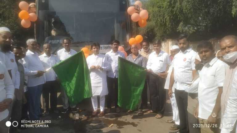 पीएमपीएमएल कडून पुणे स्टेशन ते कोंढवा (शिवनेरीनगर) नवीन बसमार्ग सुरू