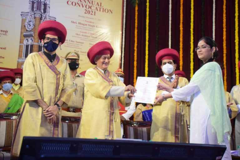 वैभवशाली मुंबई विद्यापीठाने आपली ख्याती अधिक वाढवावी – राज्यपाल भगतसिंह कोश्यारी