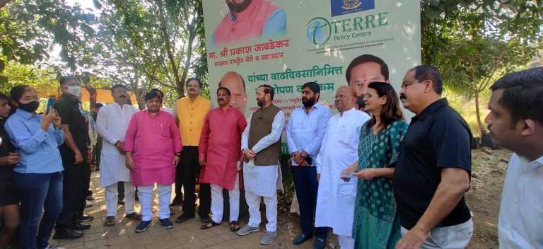 नागरी वने हा ध्यास व्हावा : खा. जावडेकर