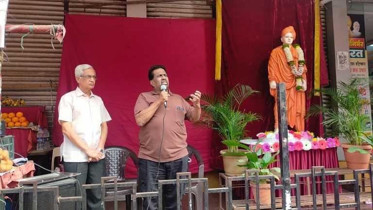 स्वामी विवेकानंद ही बंधुत्वाची खरी ओळख सामाजिक कार्यकर्ते युवराज शहा यांचे मत