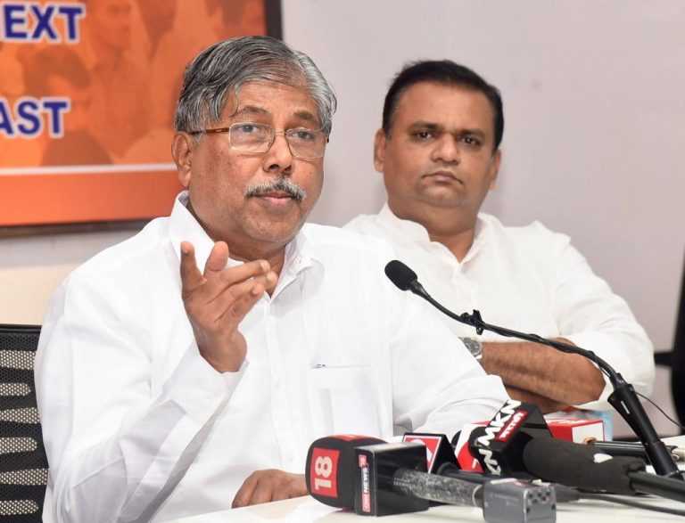 पंतप्रधानांविषयीच्या कारस्थानाच्या चौकशीत हस्तक्षेपाबद्दल काँग्रेस प्रदेशाध्यक्षांवर कारवाई करा-आ. चंद्रकांत पाटील
